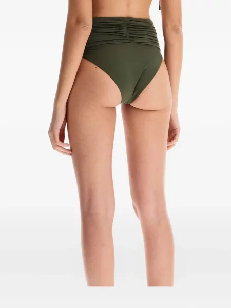 Bikini Magda Butrym cu model floral verde