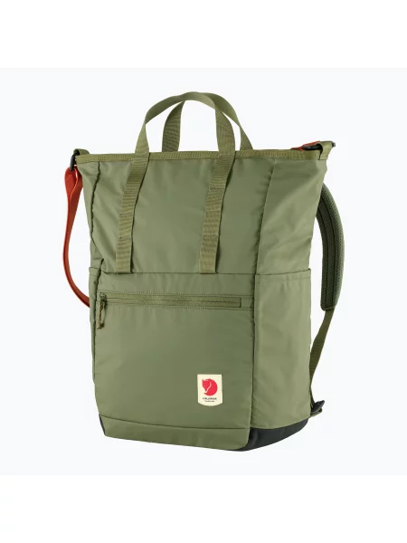 Duży plecak Fjällräven w miejskim stylu zielony