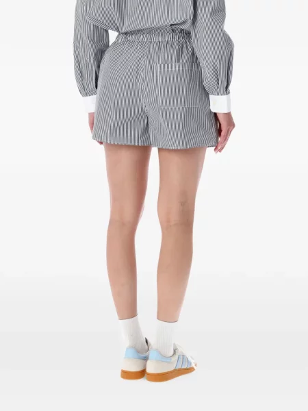 Шорти Sporty & Rich на райета синьо