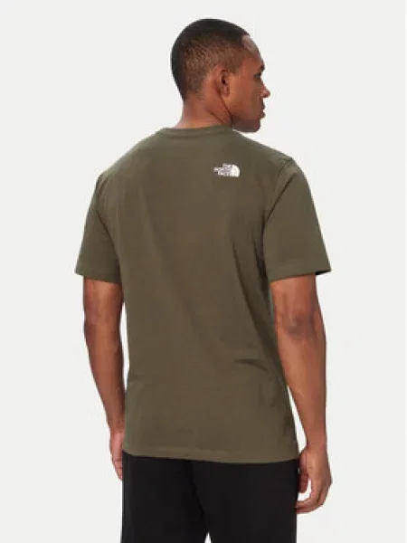 The North Face Marškinėliai Evolution Half Dome žalia