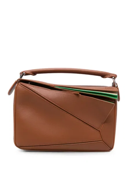 Geantă shopper Loewe din piele maro