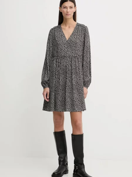 Сукня Marc O'Polo mini розкльошена сірий