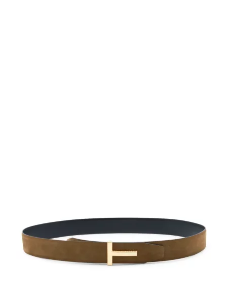 Curea Tom Ford din piele maro