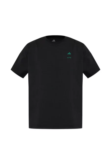 Tricou Adidas cu dungi scurt alb