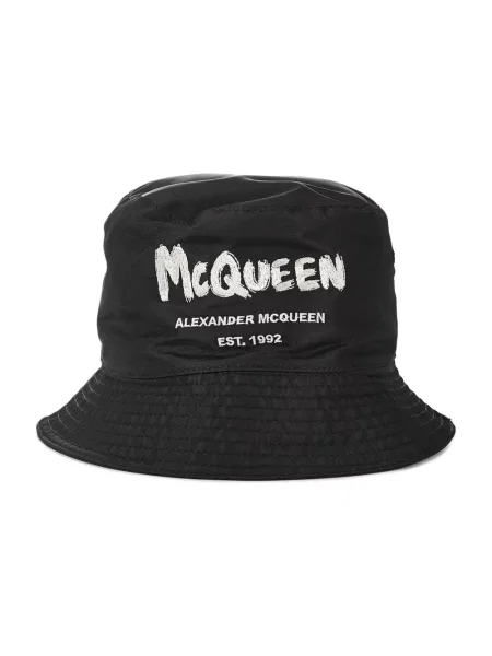Kapelusz Alexander Mcqueen czarny