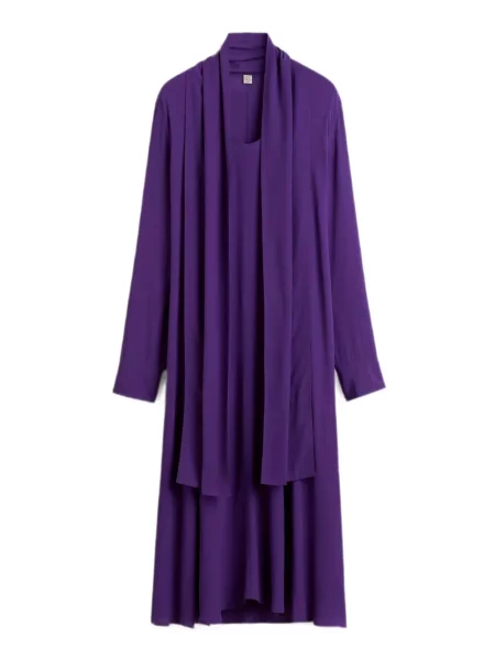 Lung rochie midi Toteme violet