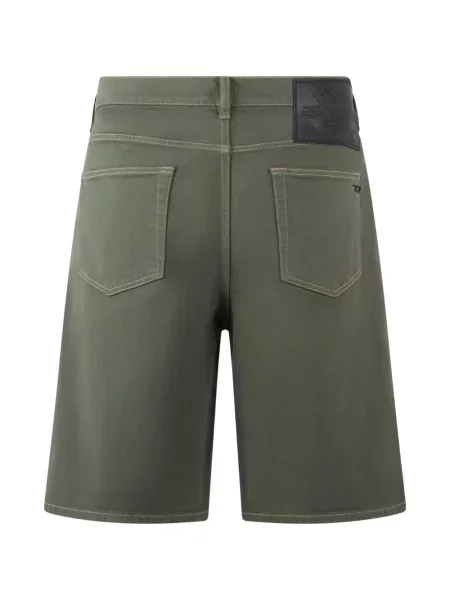 Дънкови шорти Diesel зелено