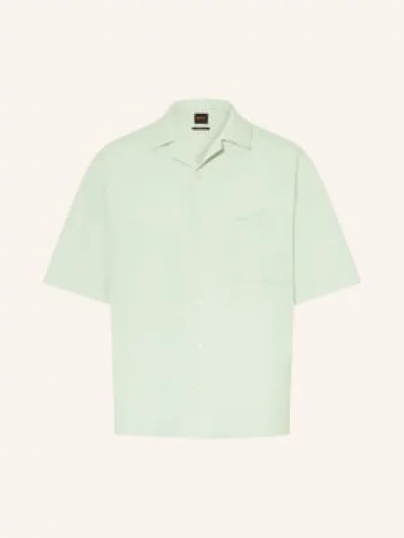 Boss Koszula Resortowa Lapisy Regular Fit blau