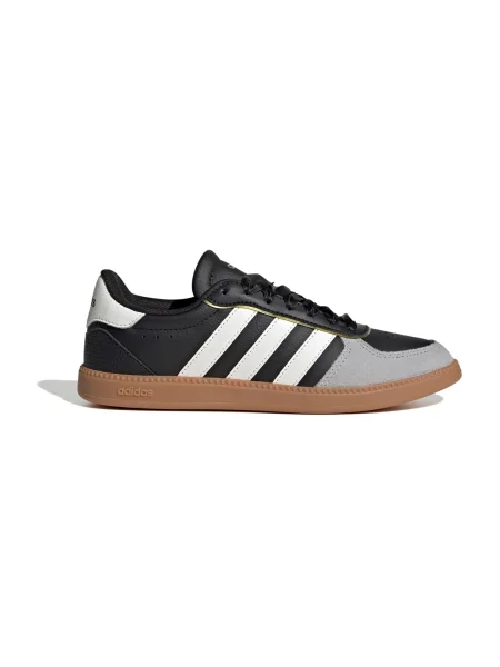 ADIDAS SPORTSWEAR Nizke superge BREAKNET SLEEK svetlo siva / črna bela