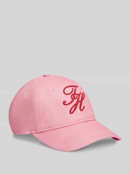 Tommy Hilfiger Czapka z daszkiem Logo Embroidery Baseball Cap różowy