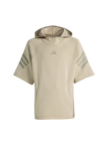 ADIDAS SPORTSWEAR Sportska sweater majica Future Icons svijetlosmeđa zelena