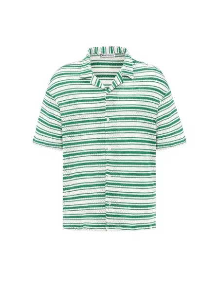 Dandalo Košile smaragdová bílá