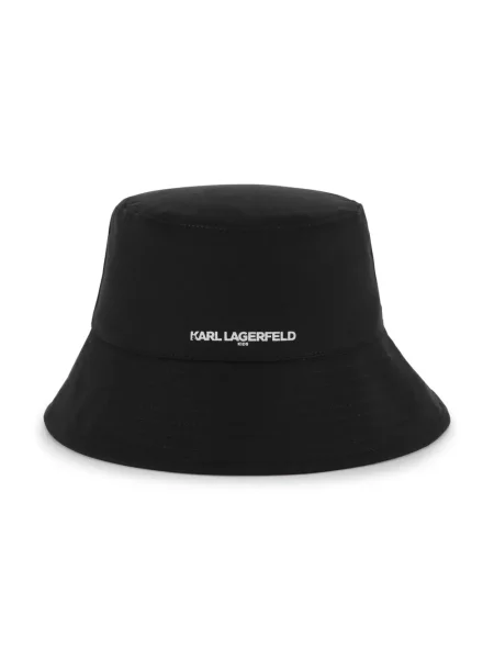 Kapelusz dziecięcy Karl Lagerfeld czarny