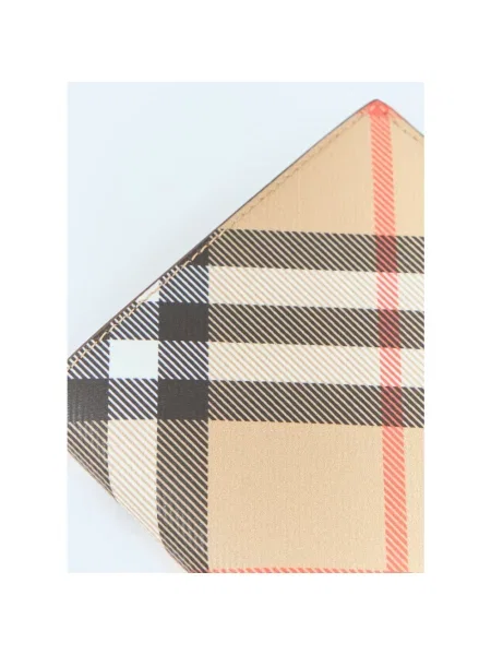 Portfel Burberry klasyczny płócienny beżowy