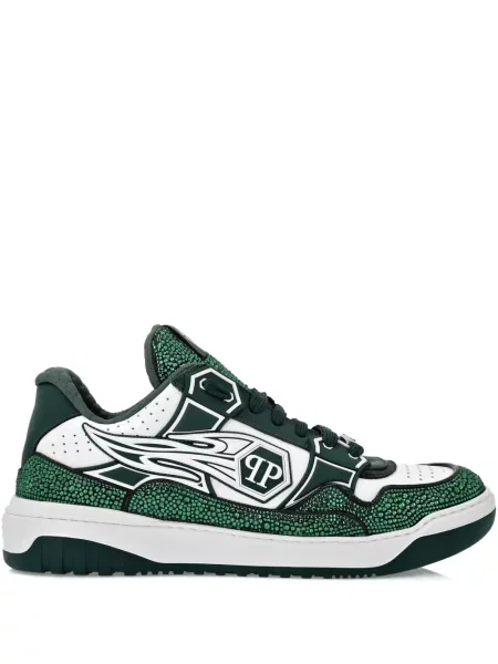 Kožne tenisice Philipp Plein bijela
