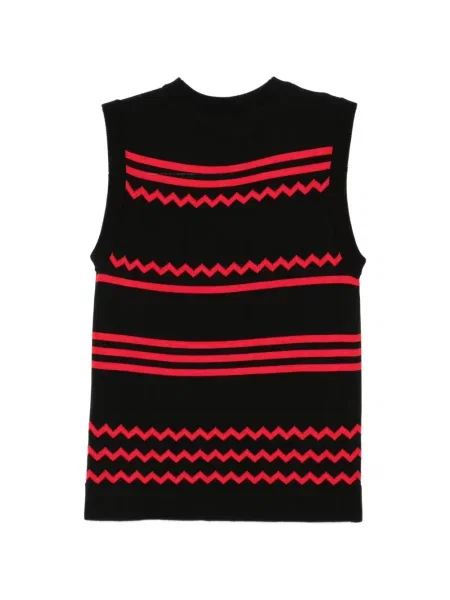 Top Cynthia Rowley tricotate negru