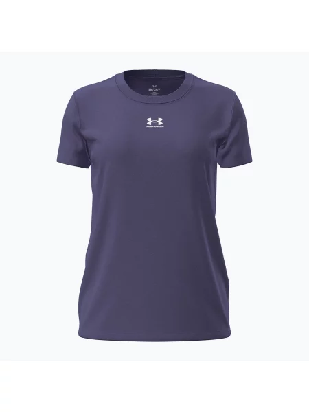 Tricou pentru femei Under Armour Rival Core purple luxe/purple luxe violet