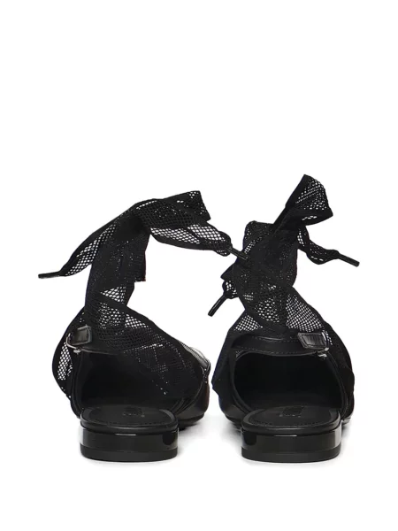 Lodičky Pinko s vázáním černé