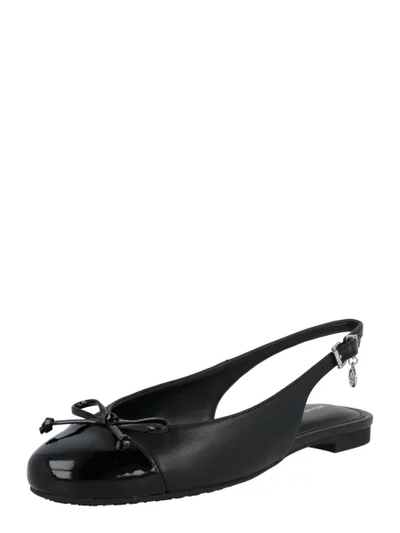 MICHAEL Michael Kors Odprte balerinke črna