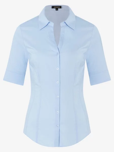 MORE & MORE Bluză deschis albastru