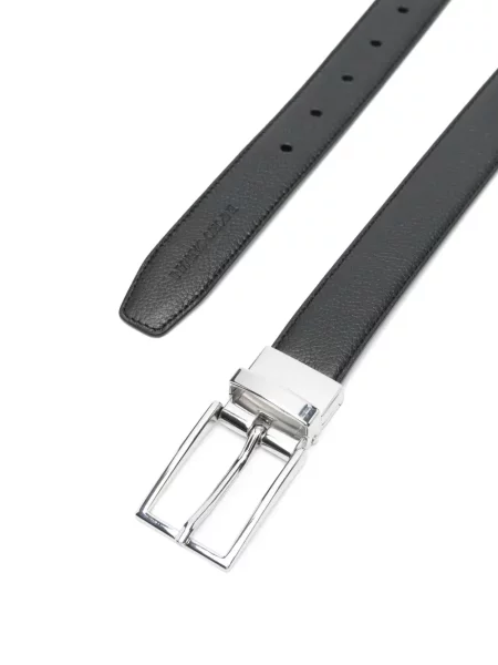 Curea Emporio Armani din piele negru