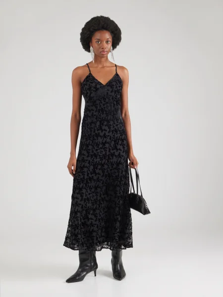 MAX&Co. Rochie de seară COCCOLE gri închis negru