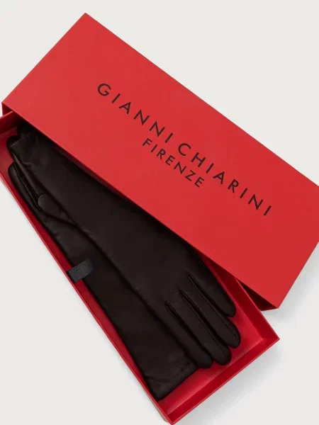 Rękawiczki Gianni Chiarini brązowe