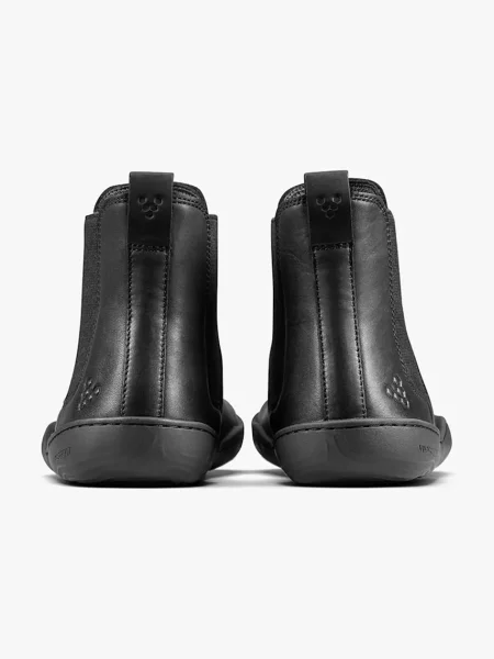 Кожаные ботинки челси Vivobarefoot черные