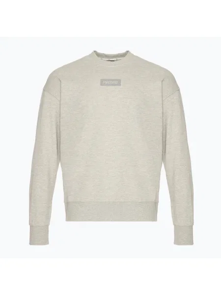 PROSTO Мъжки суитшърт с карета box gray сиво