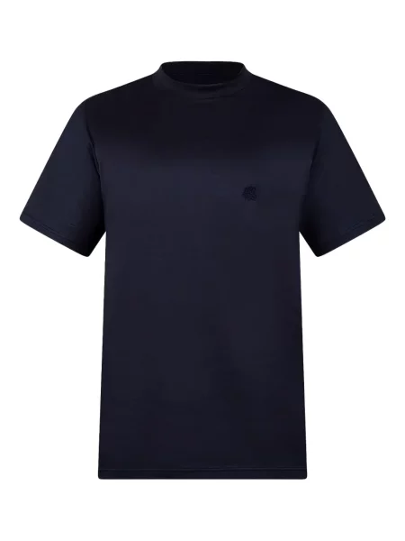 Tricou Low Brand cu broderie albastru