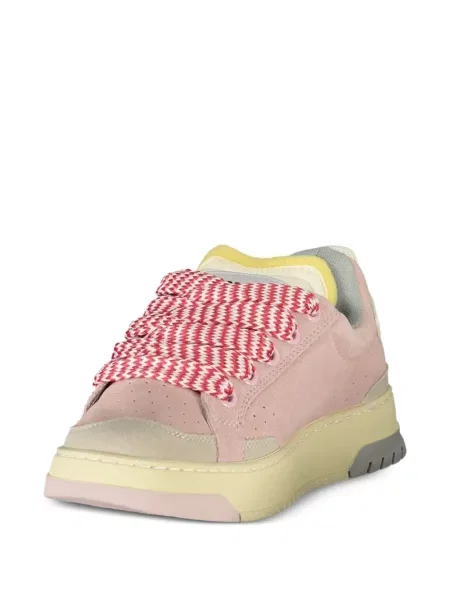 Fűzős szarvasbőr sneaker Blauer rózsaszín