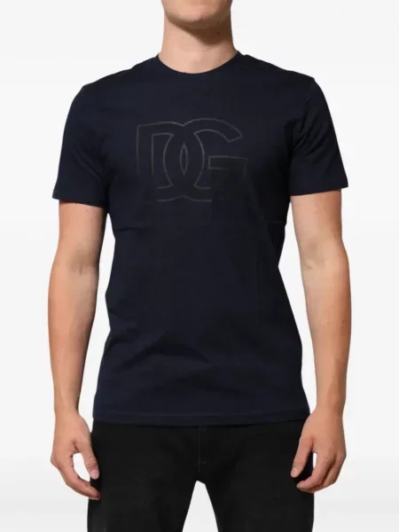 Tricou Dolce & Gabbana cu imagine albastru