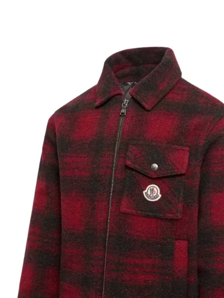 Kurtka koszulowa dziecięca Moncler Enfant czerwona
