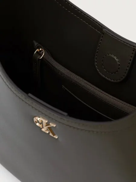 Calvin Klein Táska Ck Medium Shoulder Bag Sötétzöld zöld