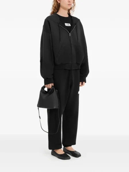 Hanorac cu glugă Mm6 Maison Margiela negru