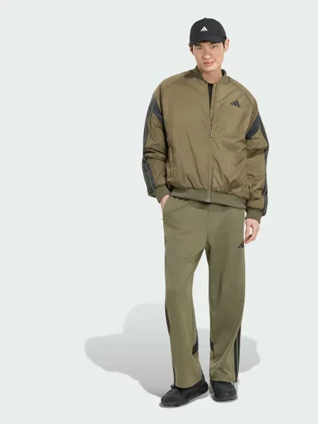 Бомбер Adidas зеленый