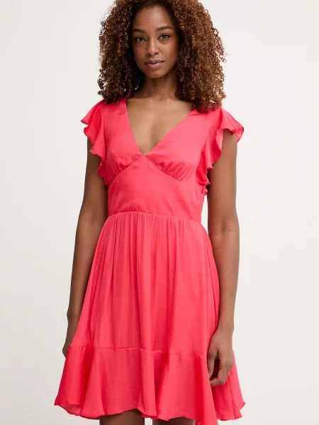 Morgan sukienka empire pomarańczowa