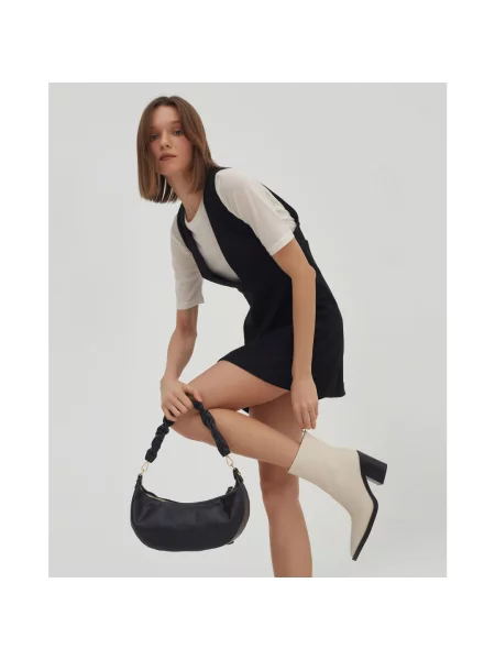 Кожаная сумка Estro черная