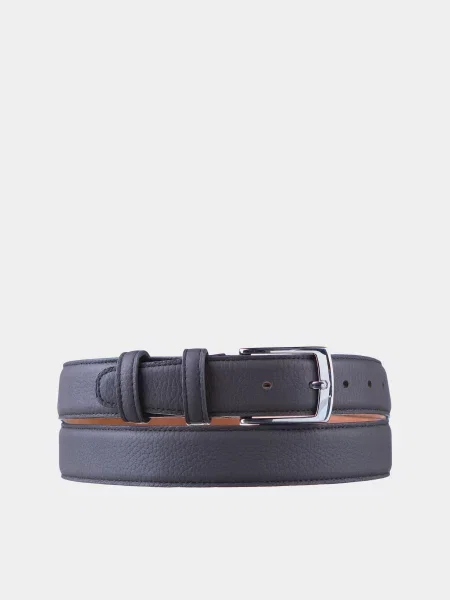 Кожаный ремень Pellagio с ремешками коричневый