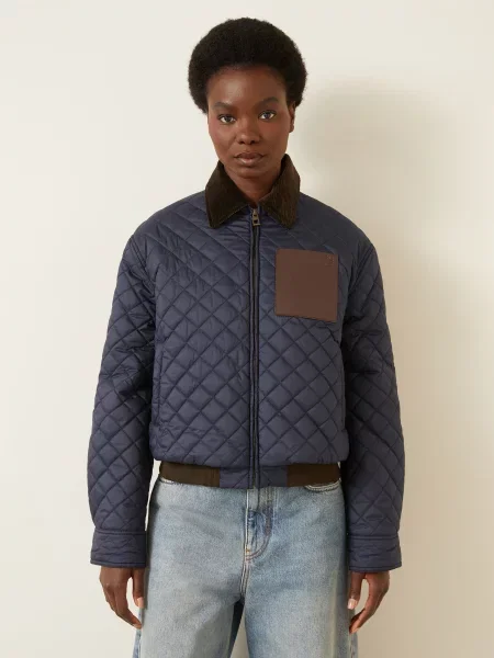 Loewe Kurtka Pikowana blau