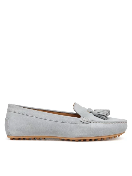 Mokasíny Geox D Kalistena sivá