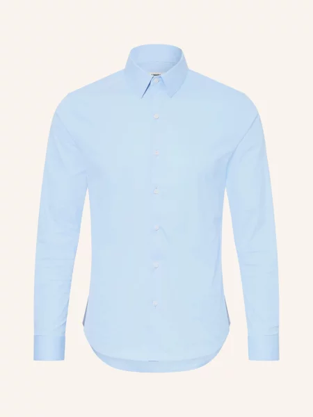 Sandro Koszula O Kroju Slim Fit blau