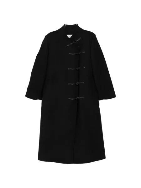 Palton Róhe de lână negru