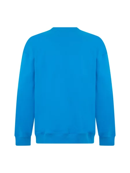 Bluza Moschino z nadrukiem niebieska