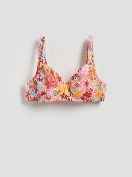 Reserved Top costum de plajă oranj-mandarină