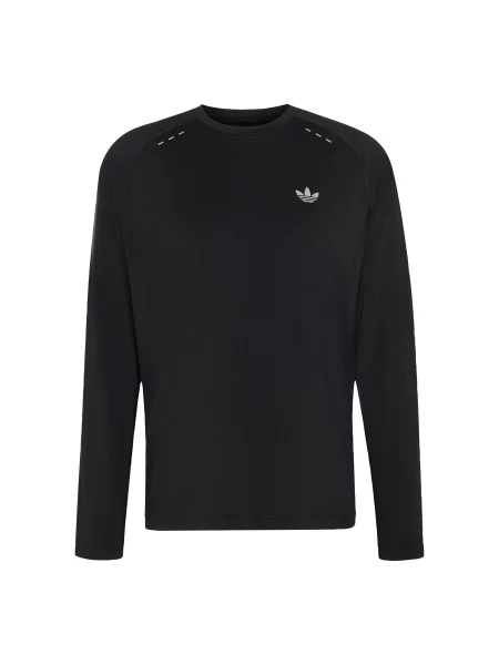 ADIDAS ORIGINALS Tričko ESSENTIALS světle šedá černá