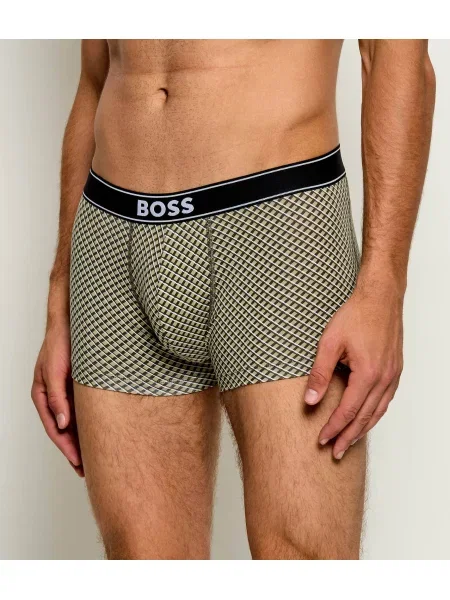 BOSS BLACK Chiloți boxer Print negru