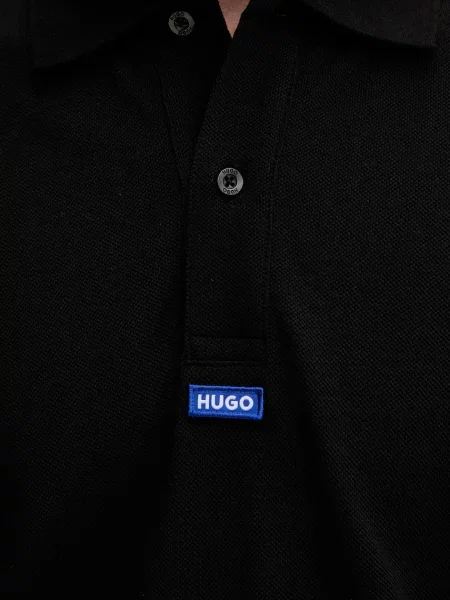 Поло Hugo Blue синее