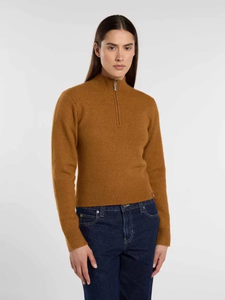 Джемпер Dickies поліестер/акрил коричневий