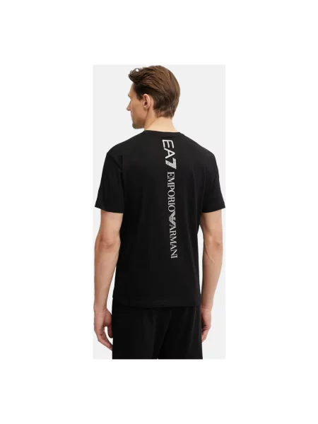 T-shirt Emporio Armani Train Logo Series M Tee Ss Black/ White S czarna